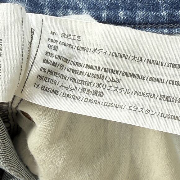 Abercrombie & Fitch Size 32 14 R Super Skinny Ankle High Rise Criss Cross Jeans - Picture 8 of 12